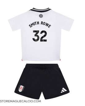 Fulham Emile Smith Rowe #32 Maglia Gara Casa Repliche 2024-25 Bambino Maniche Corte